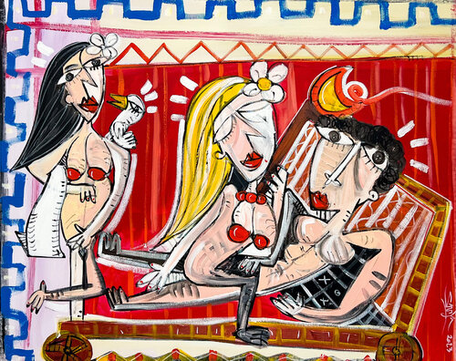 Dove L'Amore è Eterno by Alessandro Siviglia, Painting for Sale on Select