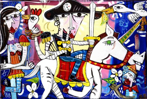 Il Sindaco by Alessandro Siviglia, Painting for Sale on Select