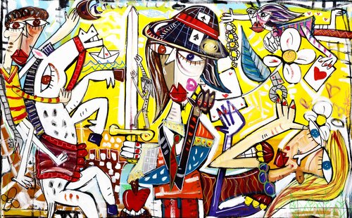 Il Sentimento by Alessandro Siviglia, Painting for Sale on Select