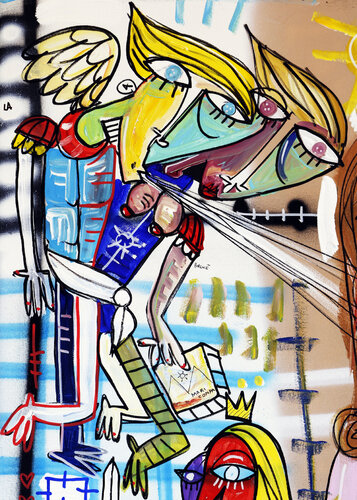 Zefiro e Aura by Alessandro Siviglia, Painting for Sale on Select