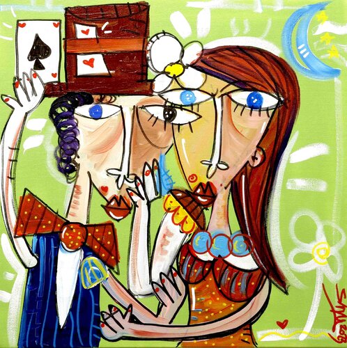La Consolatrice by Alessandro Siviglia, Painting for Sale on Select