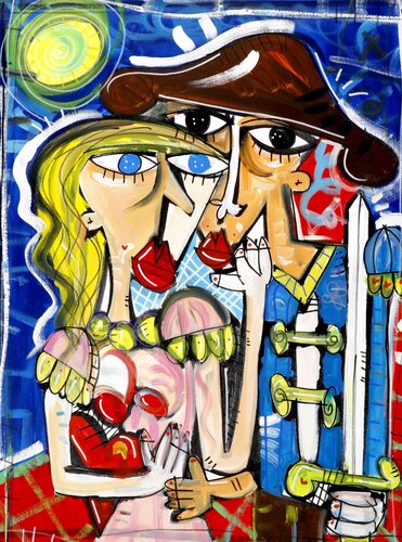 Notte Ancora Nostra by Alessandro Siviglia, Painting for Sale on Select