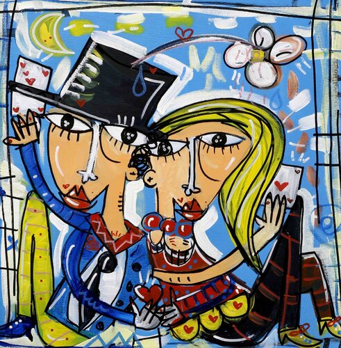 Le Carte Giuste by Alessandro Siviglia, Painting for Sale on Select