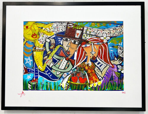 Come Foglie nel Vento by Alessandro Siviglia, Painting for Sale on Select