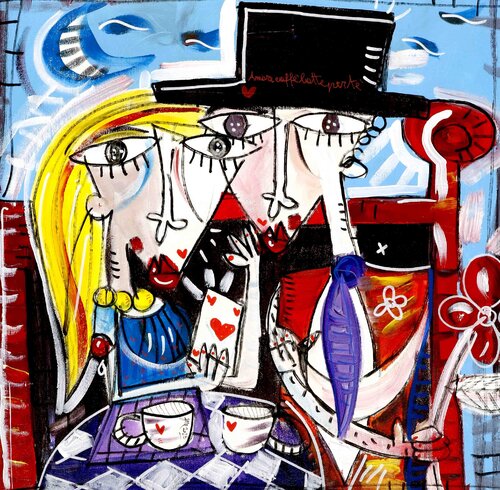 Amore Caffè Latte by Alessandro Siviglia, Painting for Sale on Select