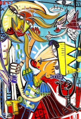 Tocco al Tramonto by Alessandro Siviglia, Painting for Sale on Select