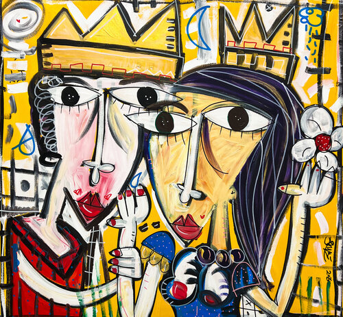 Acariciar De Nuevo by Alessandro Siviglia, Painting for Sale on Select