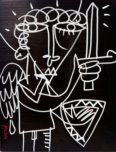 L'Arcangelo by Alessandro Siviglia, Drawing for Sale on Select