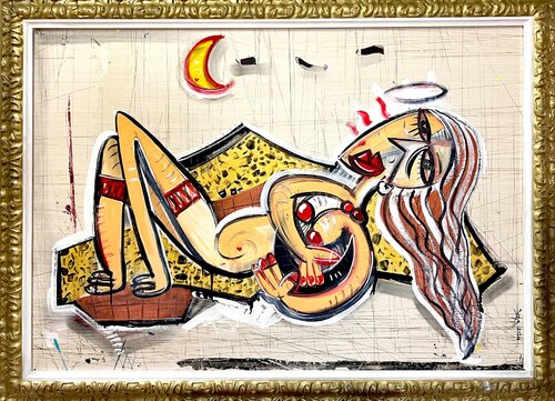 LADY by Alessandro Siviglia, Painting for Sale on Select