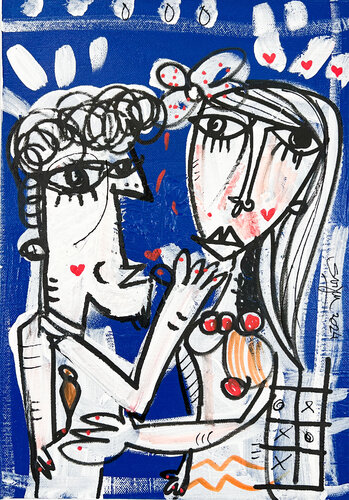 Piccoli Baci by Alessandro Siviglia, Painting for Sale on Select