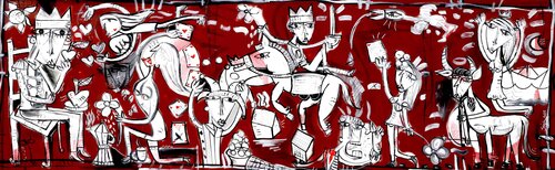 Il Cammino by Alessandro Siviglia, Painting for Sale on Select