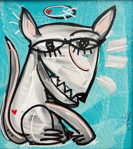 Il Cagnolino by Alessandro Siviglia, Painting for Sale on Select