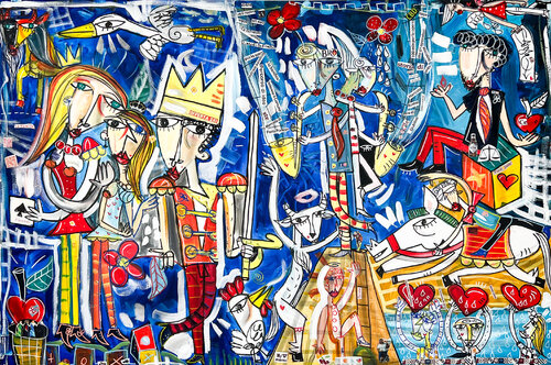 Storie di uno studio legale by Alessandro Siviglia, Painting for Sale on Select