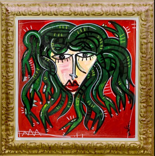 La Medusa Rifatta by Alessandro Siviglia, Painting for Sale on Select