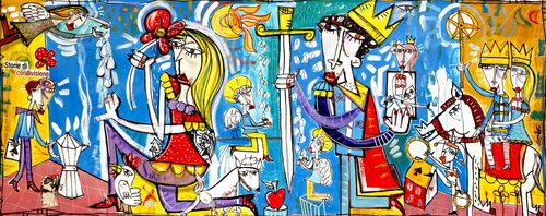 Storie di Condivisione by Alessandro Siviglia, Painting for Sale on Select