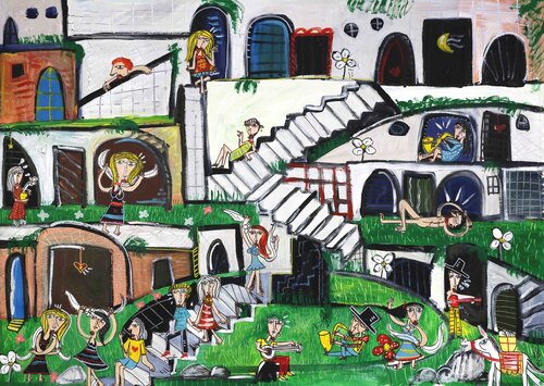 Gravina Puglia by Alessandro Siviglia, Painting for Sale on Select