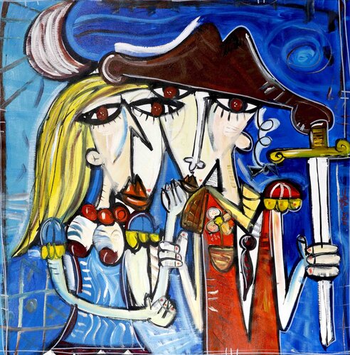 Un Mondo Apparte by Alessandro Siviglia, Painting for Sale on Select