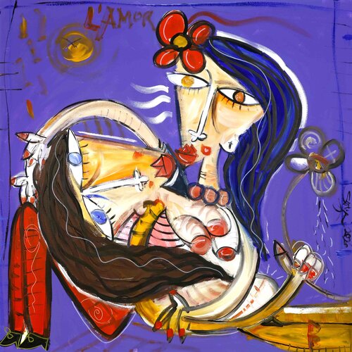 L'Amore by Alessandro Siviglia, Painting for Sale on Select