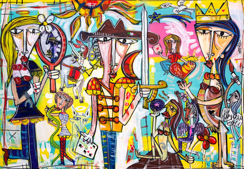 Cometa di Ricordi by Alessandro Siviglia, Painting for Sale on Select