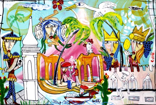 Taormina by Alessandro Siviglia, Painting for Sale on Select