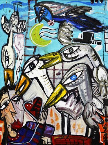 Tio Muerto by Alessandro Siviglia, Painting for Sale on Select