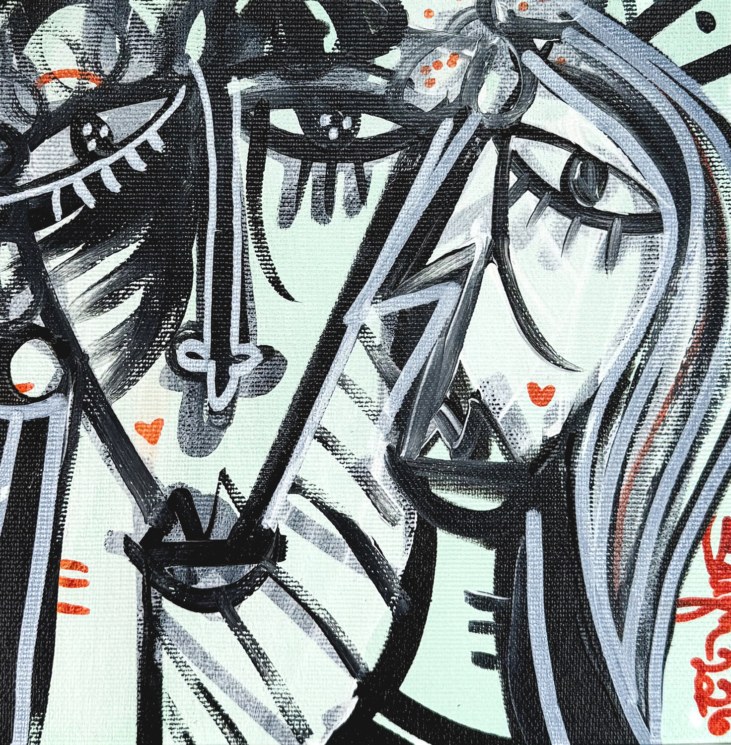 Ritratto Triste Alessandro Siviglia Original painting for sale