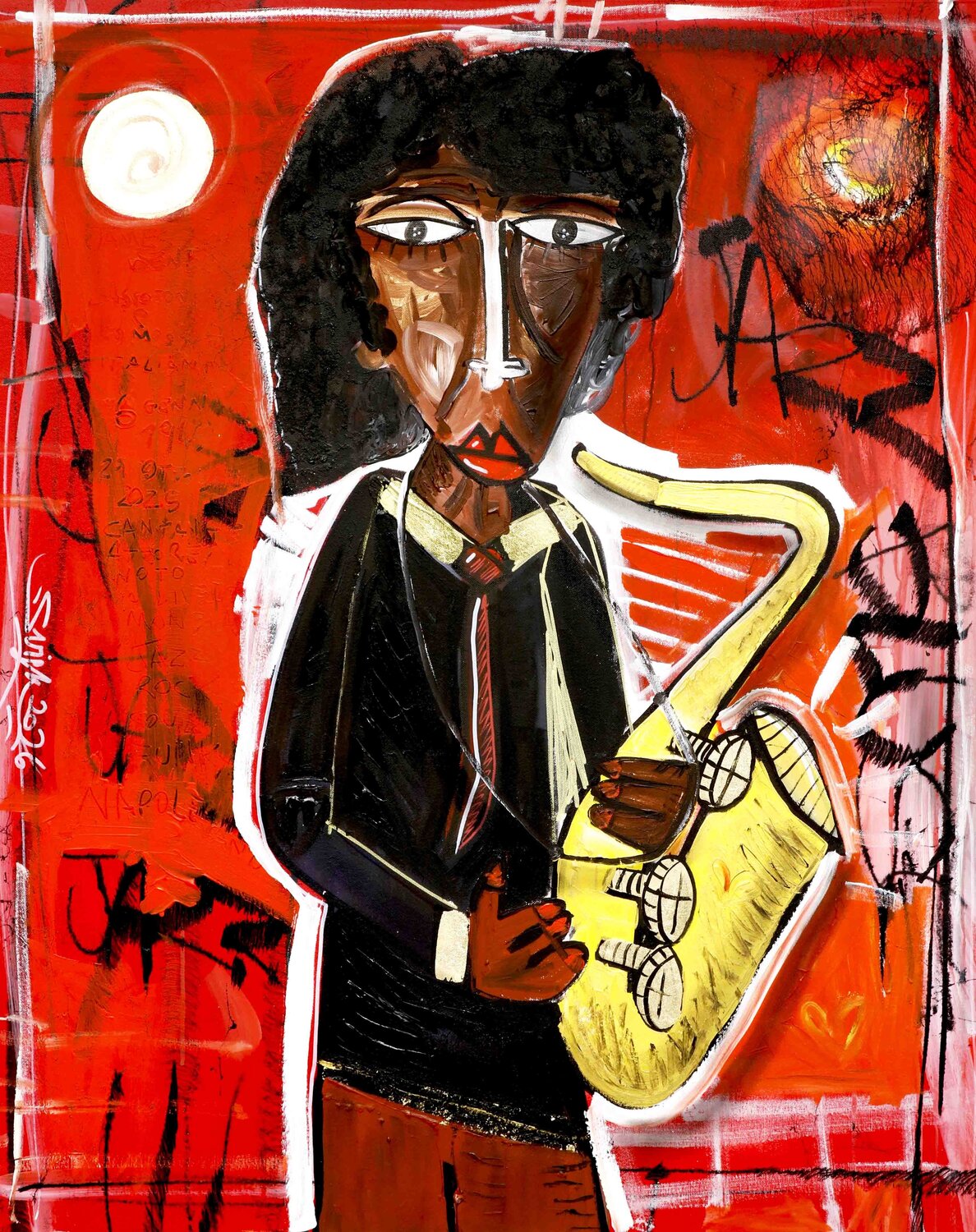 James Senese Alessandro Siviglia Original painting for sale