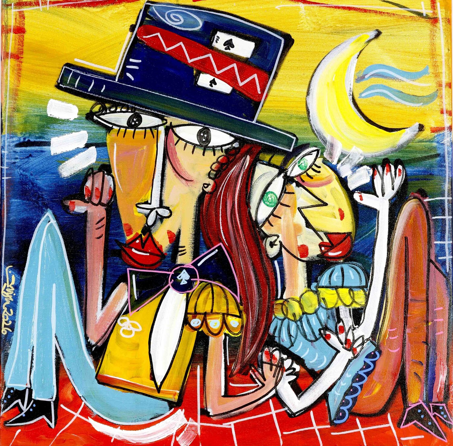 Is This Love Alessandro Siviglia Original painting for sale