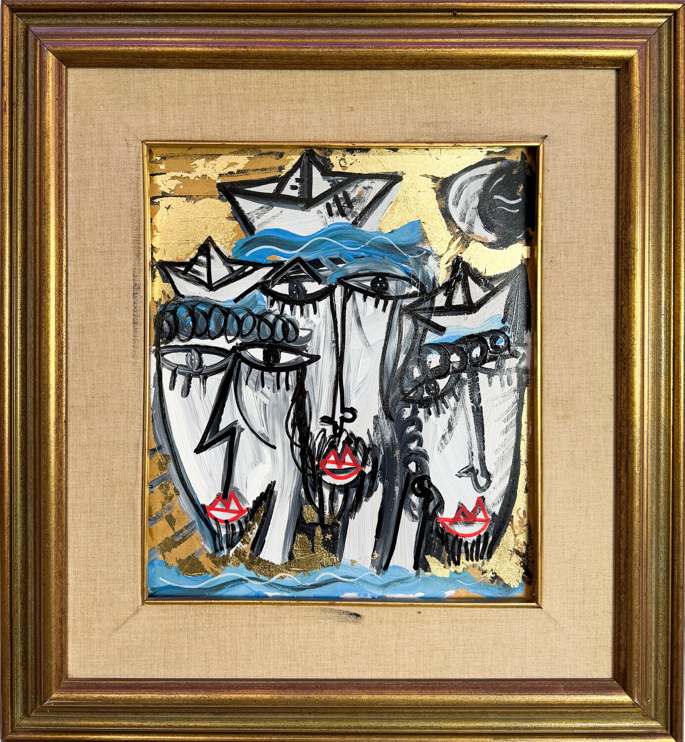 Uomini di Mare Alessandro Siviglia Original painting for sale