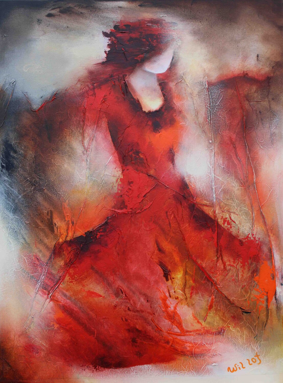 Mystery 15-02 Wil Lof Original painting for sale