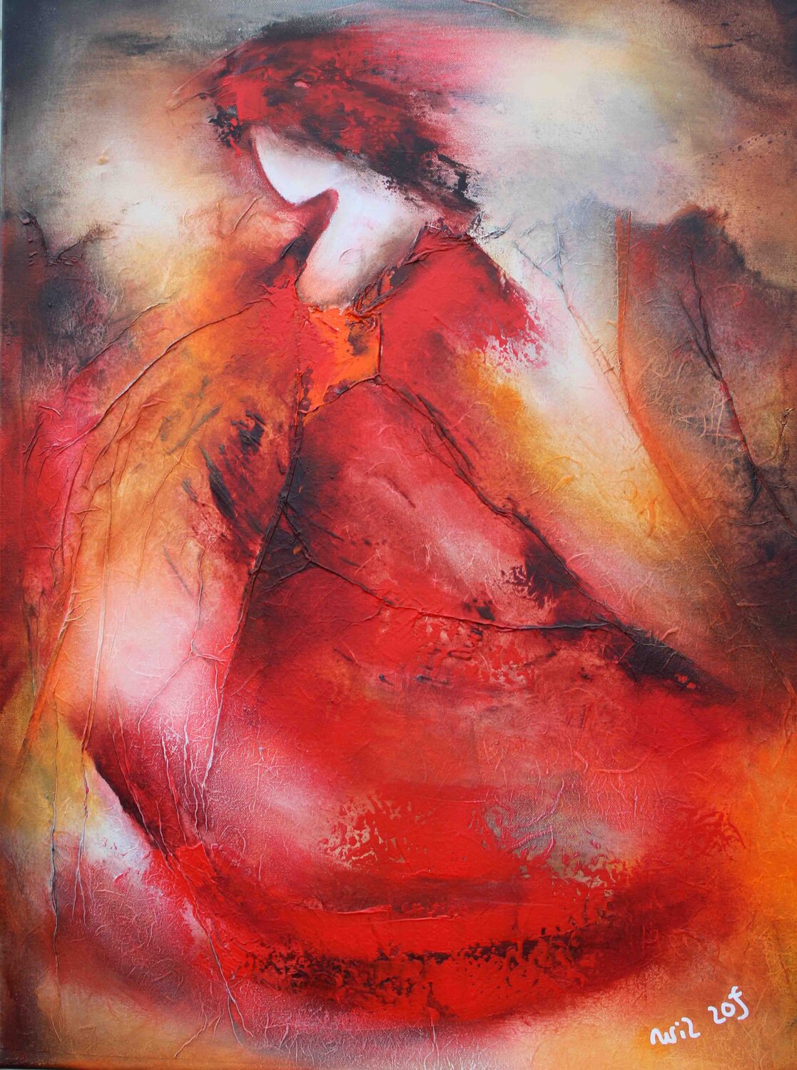 Mystery 15-03 Wil Lof Original painting for sale