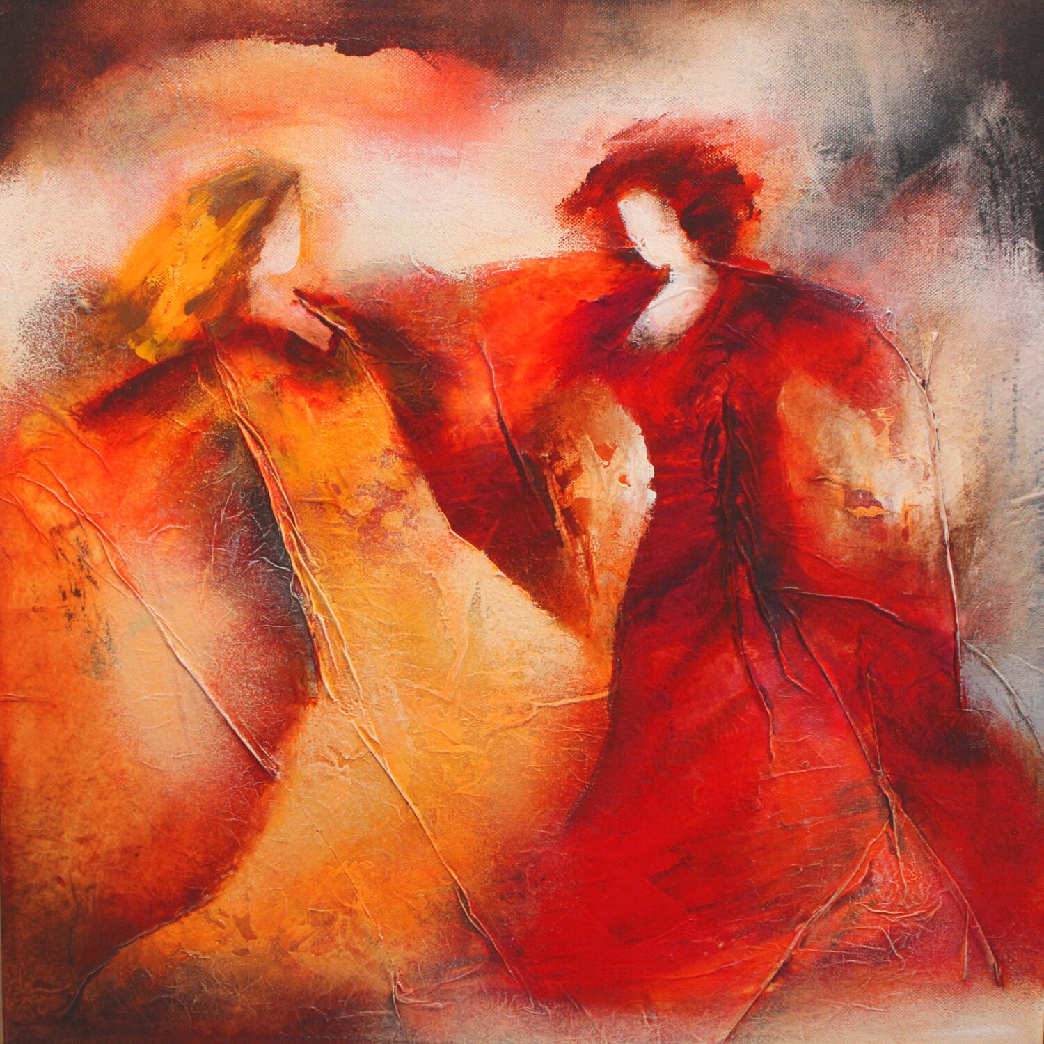 Elysian Scene 50 07-01b Wil Lof Original painting for sale