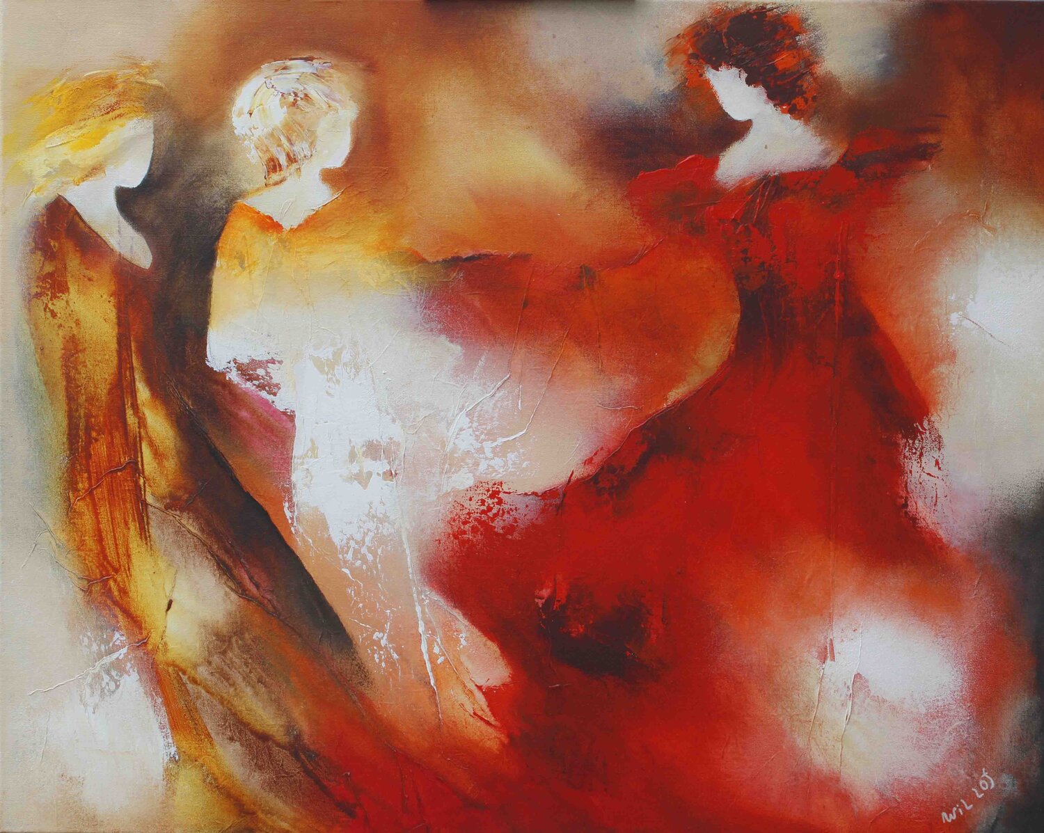 Ontm 08-07 Wil Lof Original painting for sale