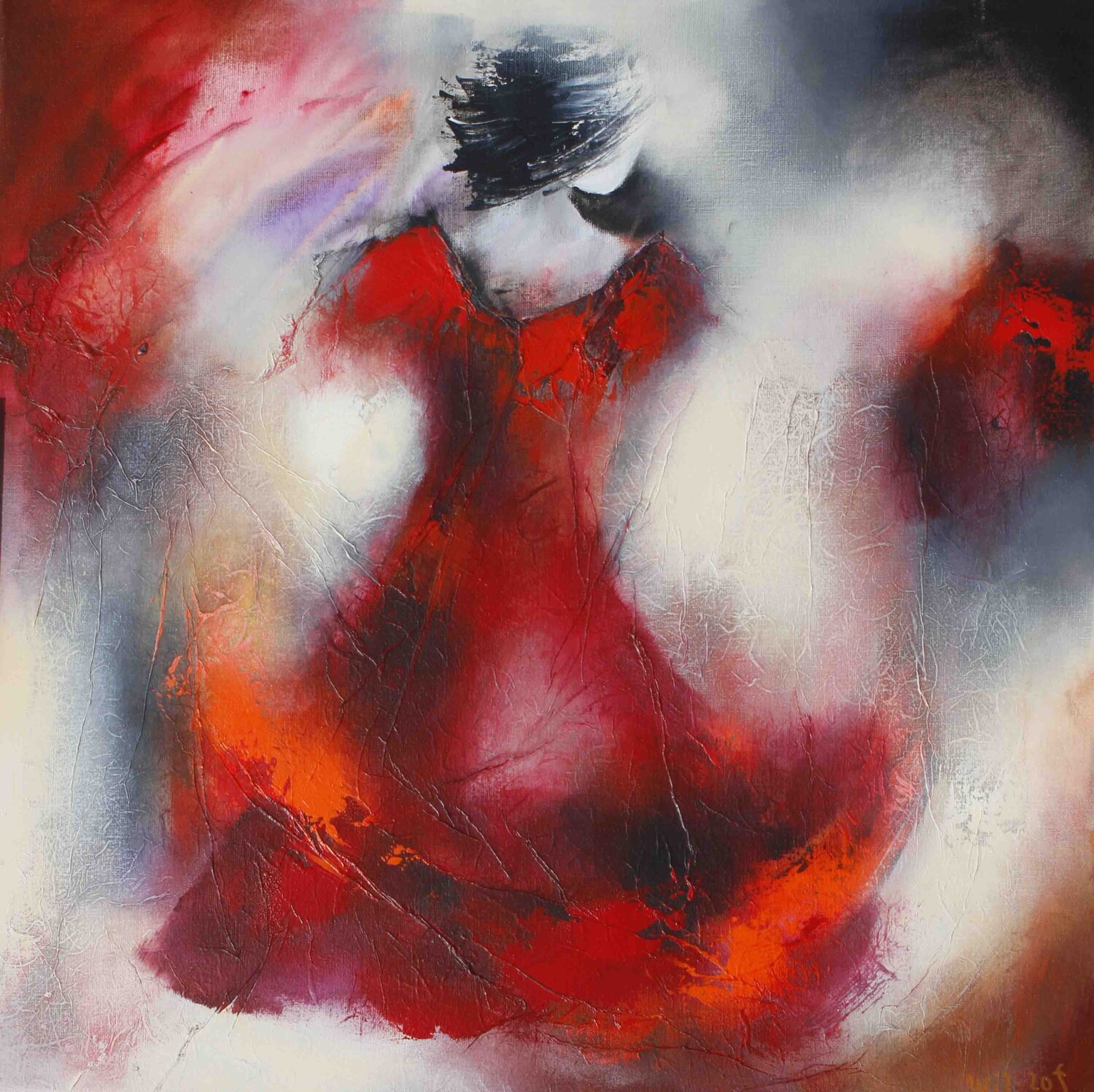 Mystery 17-02 Wil Lof Original painting for sale