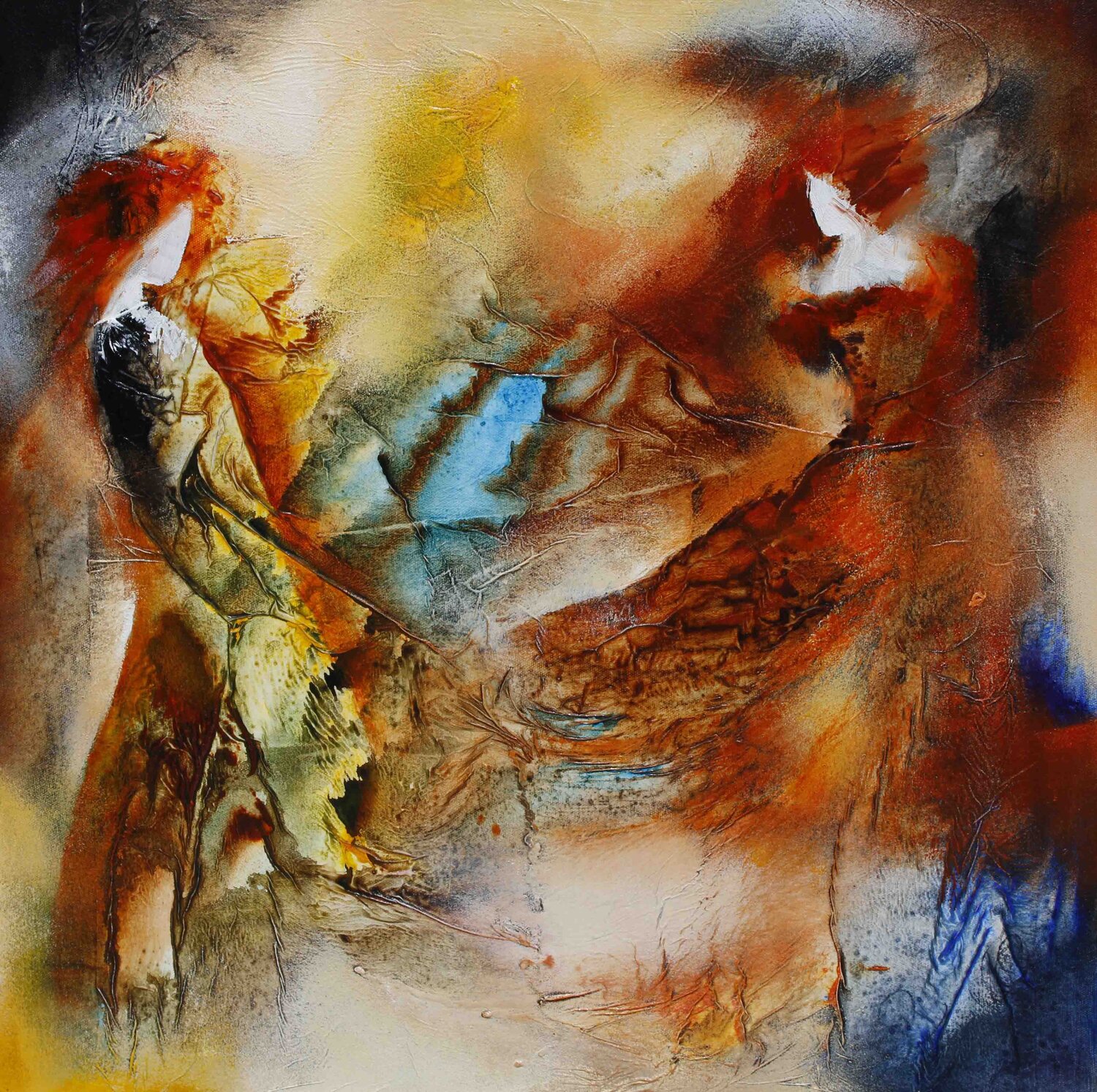 Elysian Scene 04 13-b Wil Lof Original painting for sale