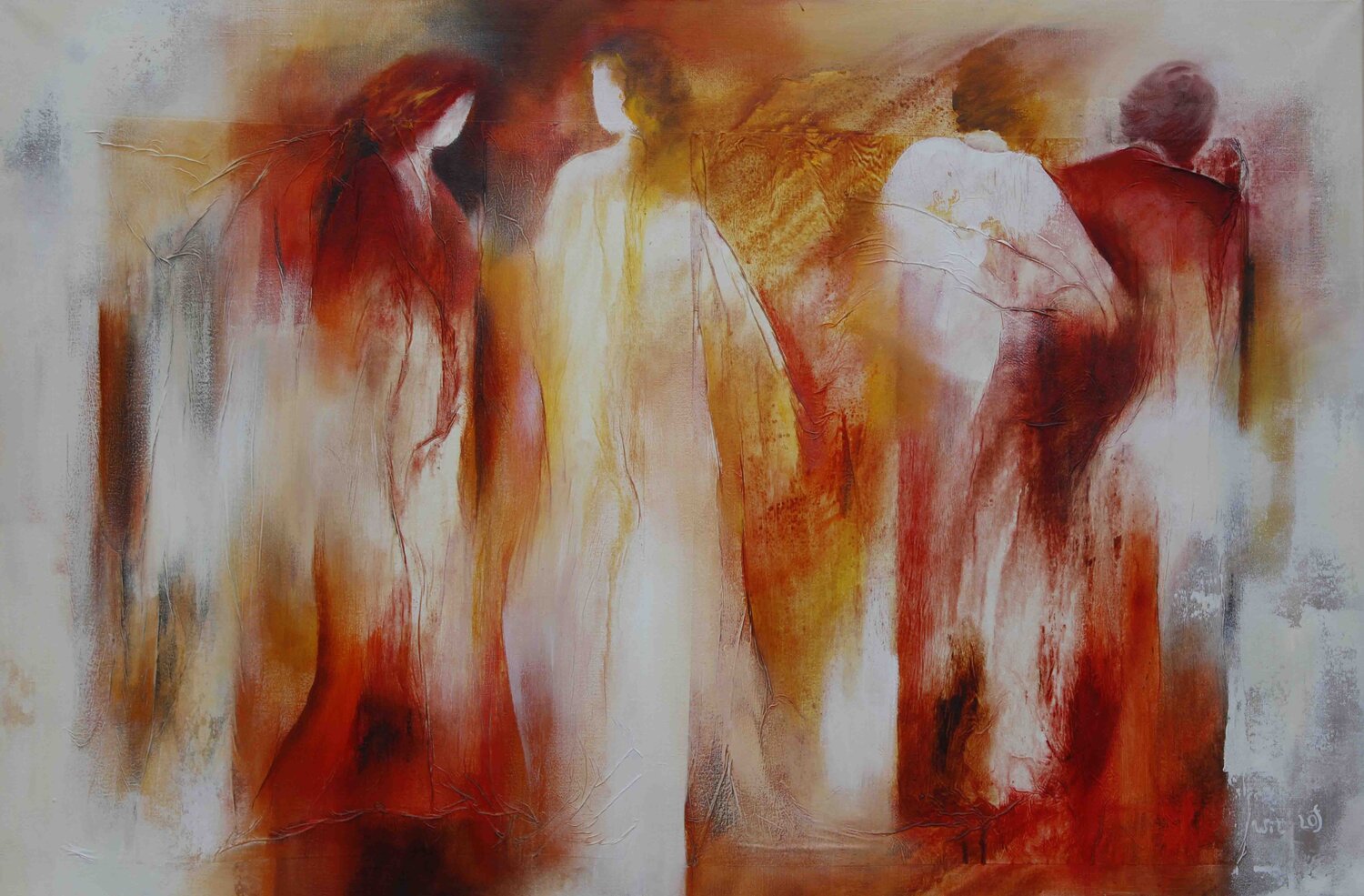 Teatro 03-13 Wil Lof Original painting for sale