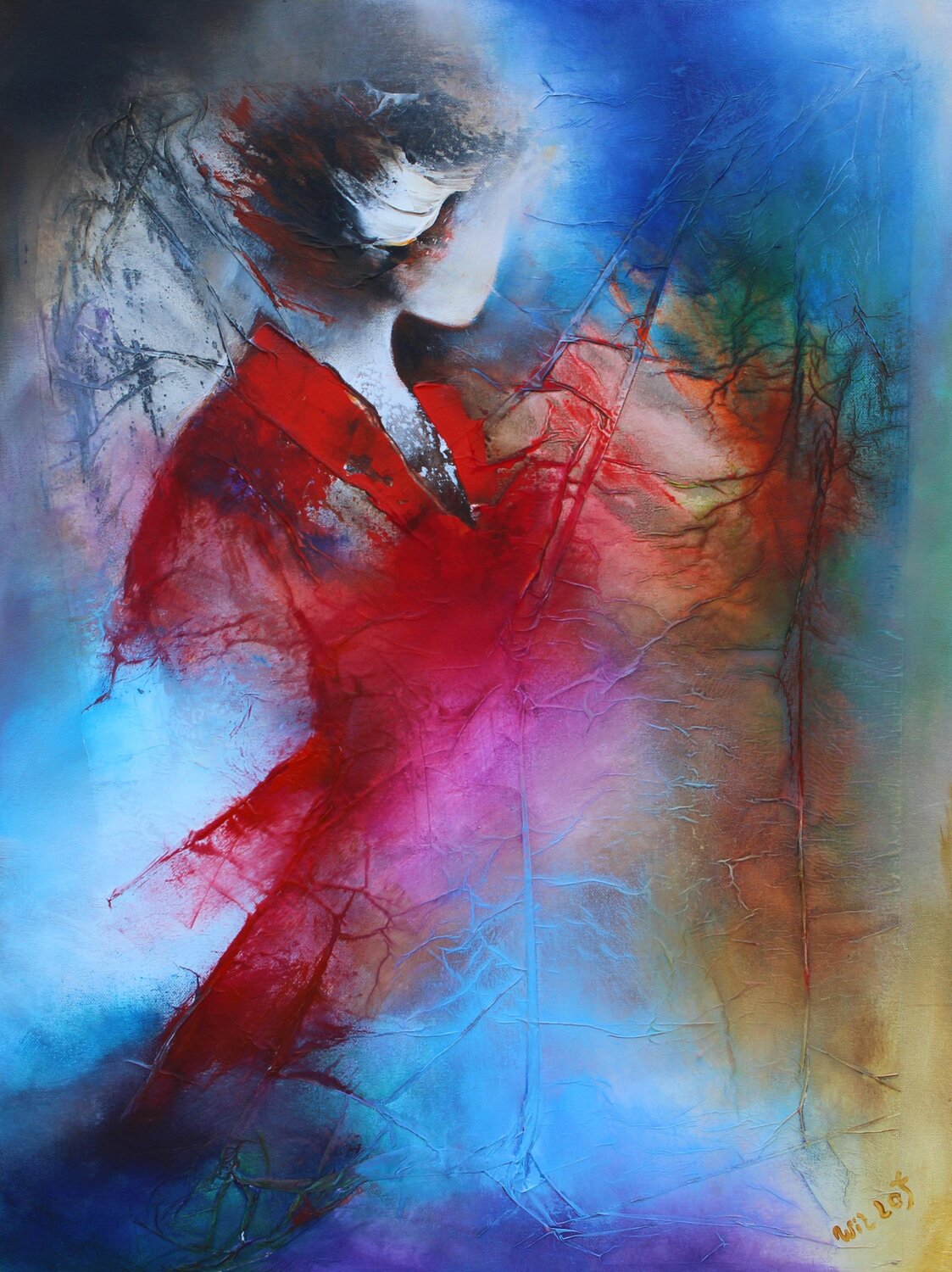 Shea 26-01 Wil Lof Original painting for sale