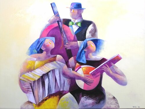 Musique d'été by Yutao Ge, Painting for Sale on Select