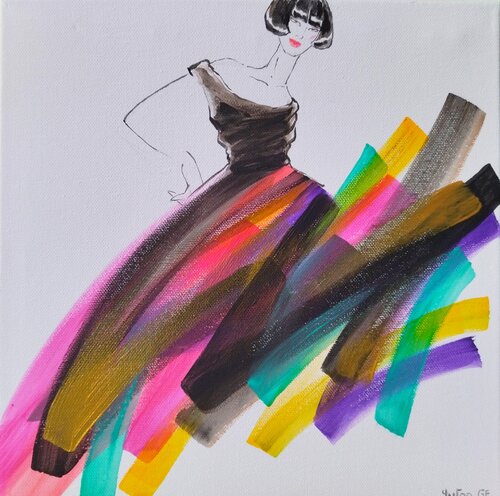 Mode by Yutao Ge, Painting for Sale on Select