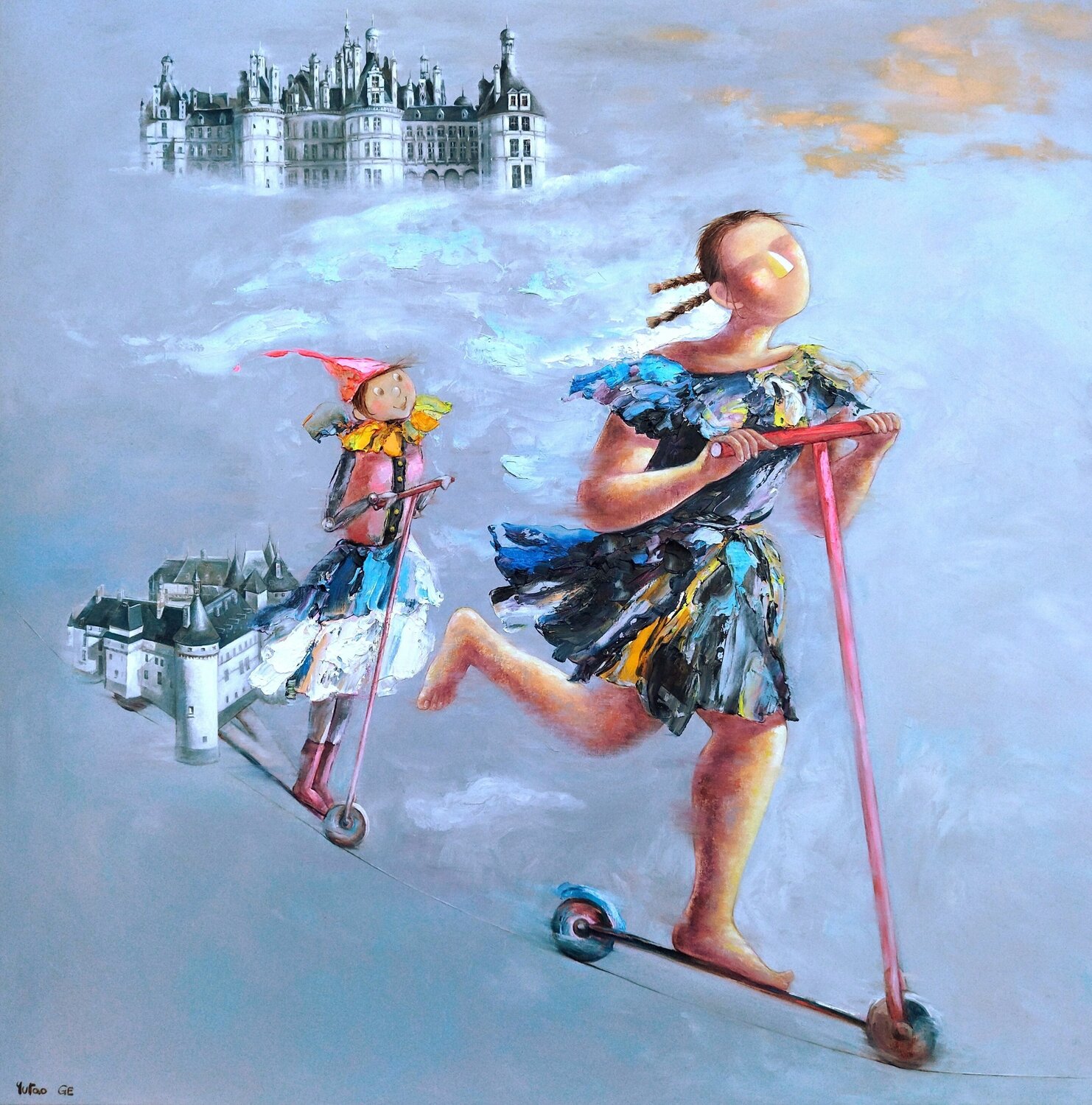 Mes collections Yutao Ge Original painting for sale