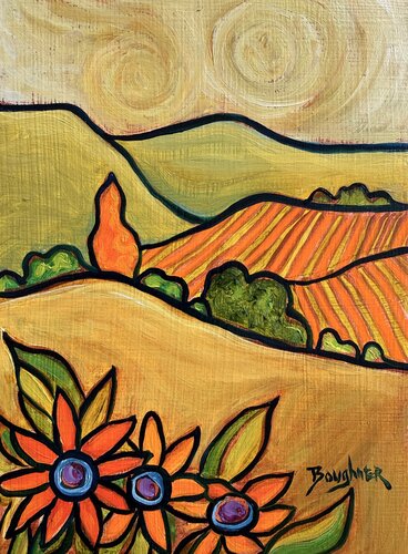 Gem 184 by Elisa Boughner, Painting for Sale on Select