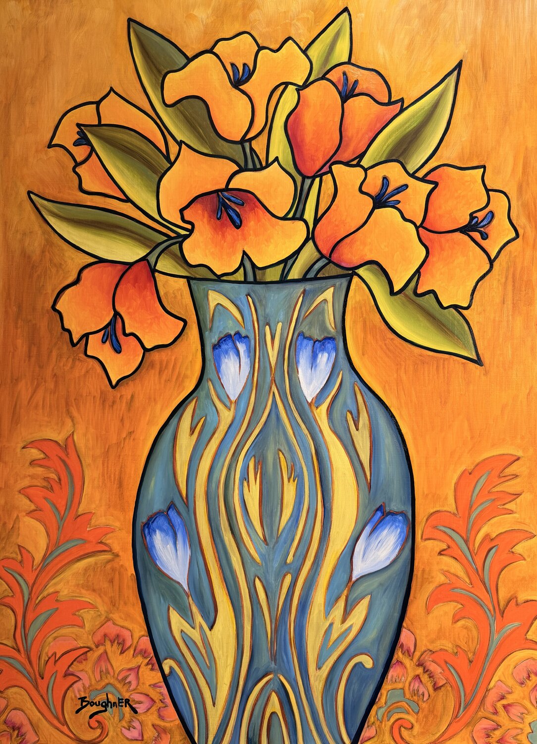 Image 1146 Elisa Boughner Original painting for sale