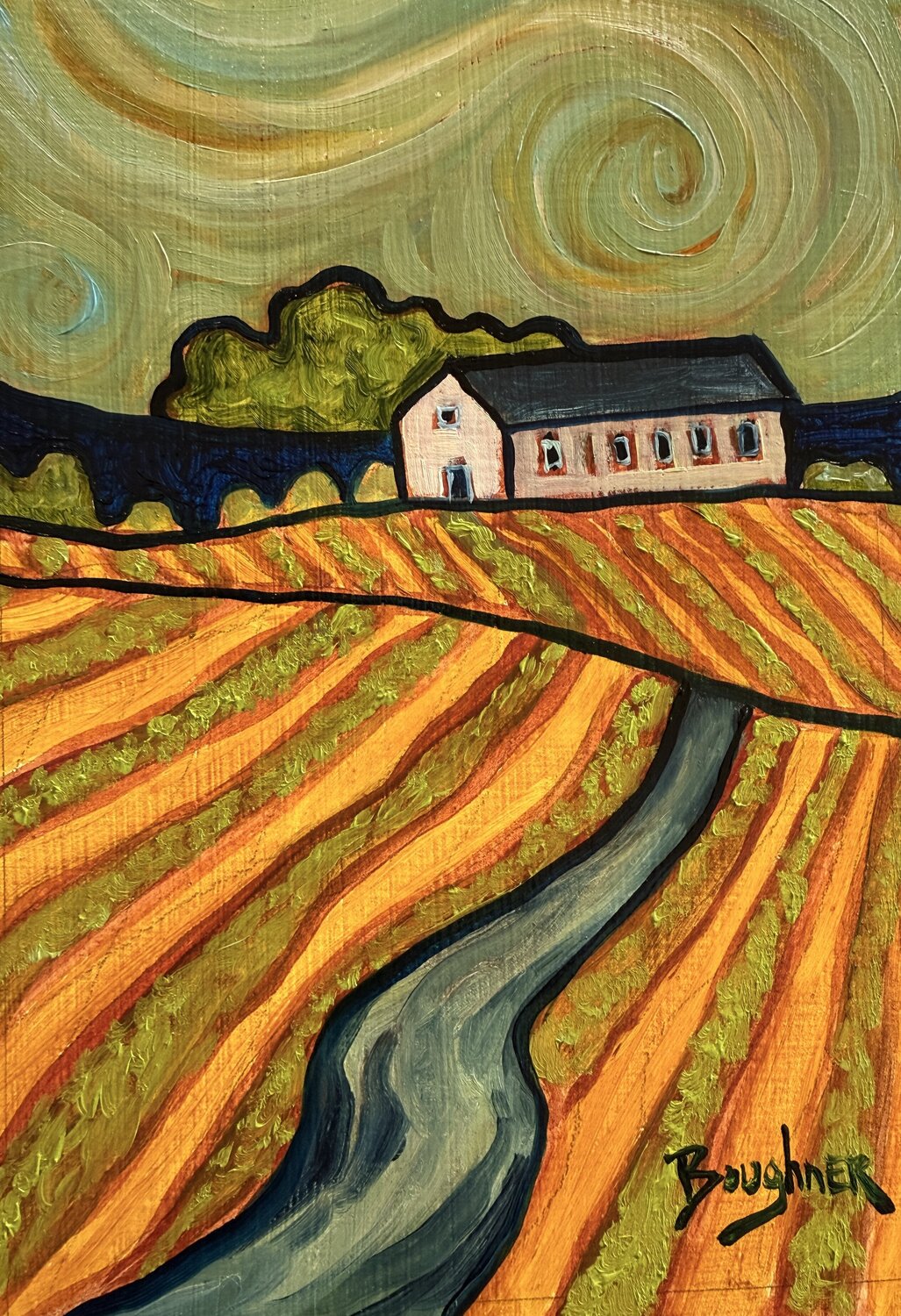 Gem 181 Elisa Boughner Original painting for sale