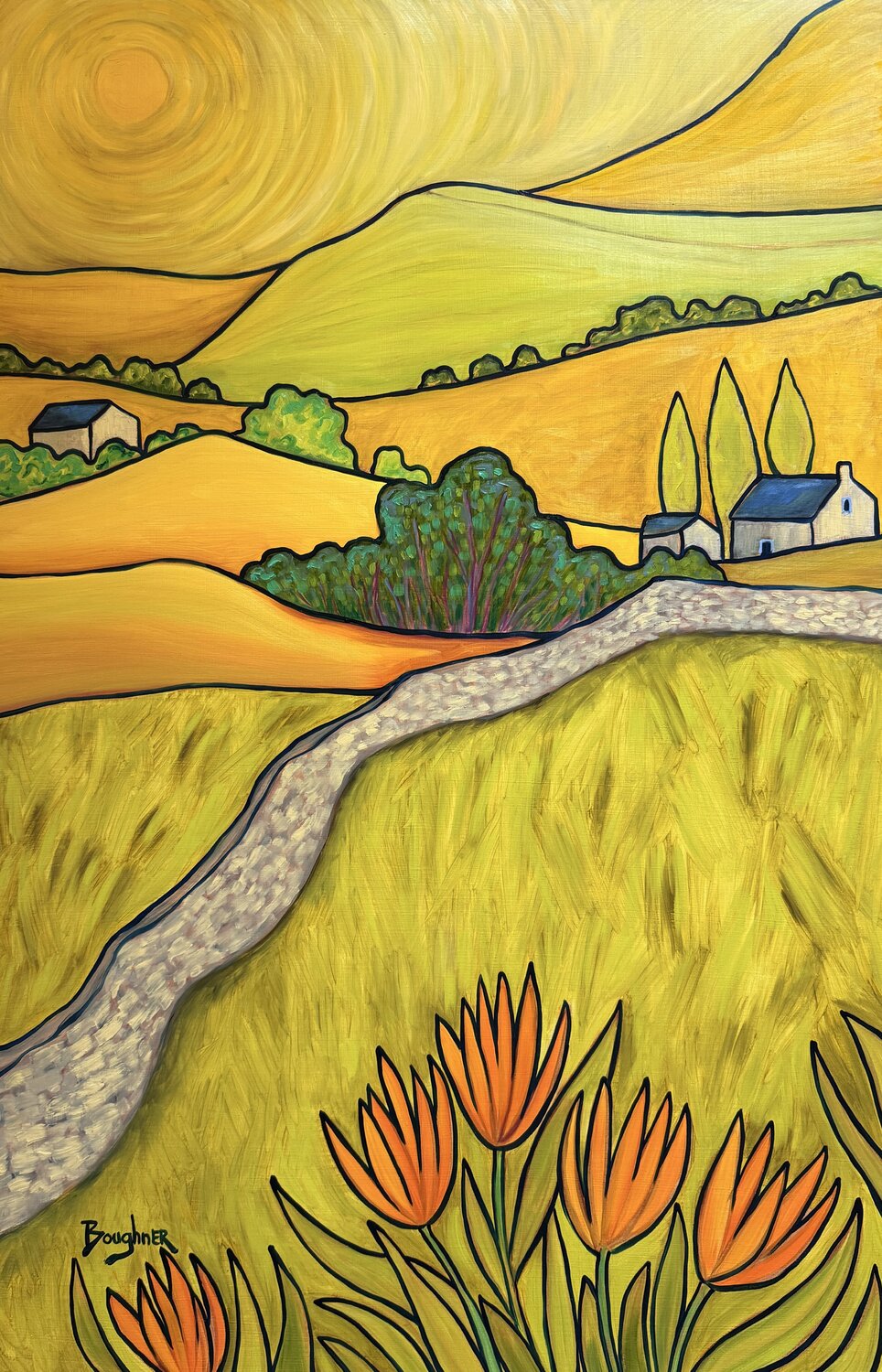 Image 1164 Elisa Boughner Original painting for sale