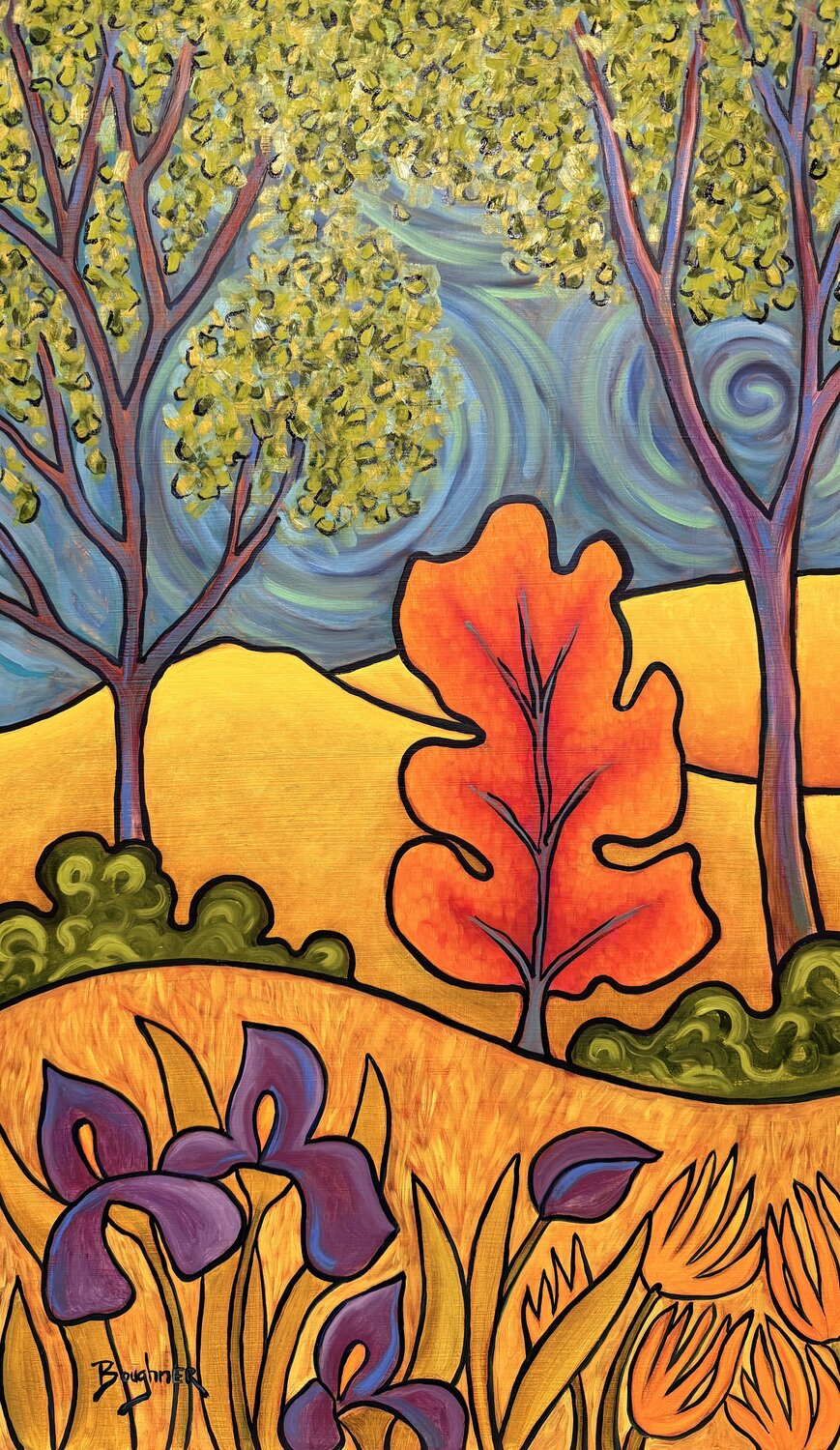 Image 1166 Elisa Boughner Original painting for sale