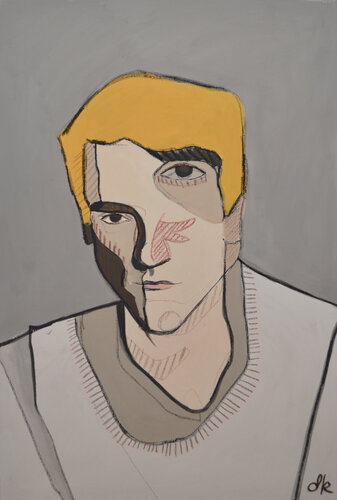 Simon is calling by Dorota Kwiatkowska, Painting for Sale on Select