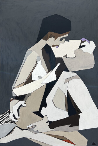 Ruch zmienny II by Dorota Kwiatkowska, Painting for Sale on Select