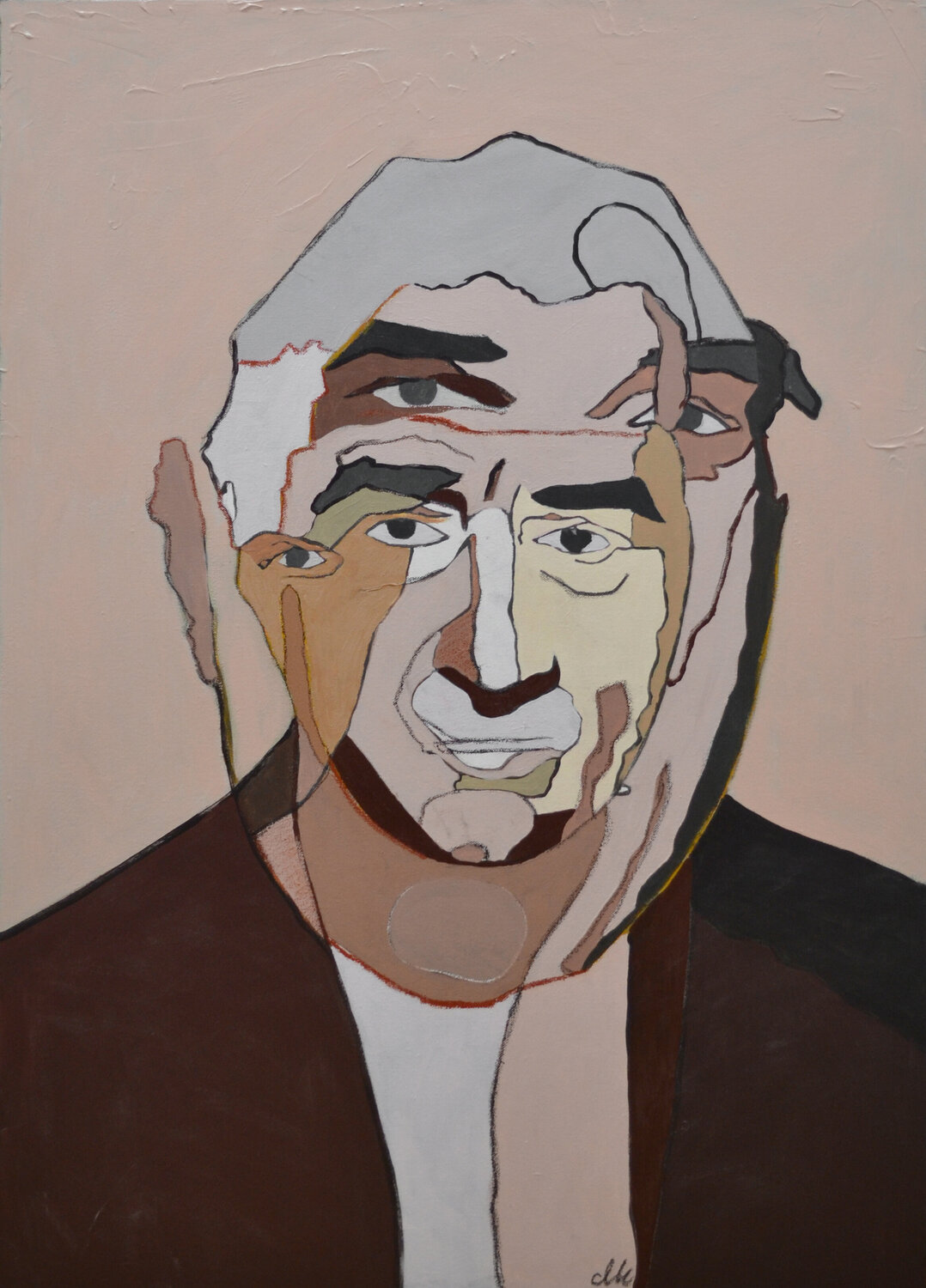 You talkin’ to me? Dorota Kwiatkowska Original painting for sale