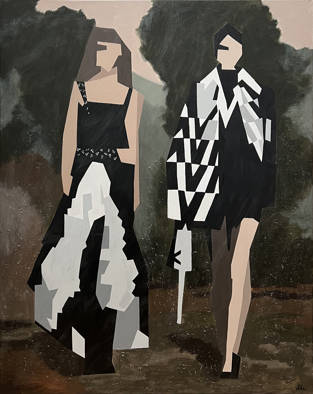 Spring Summer 2026 Dorota Kwiatkowska Original painting for sale
