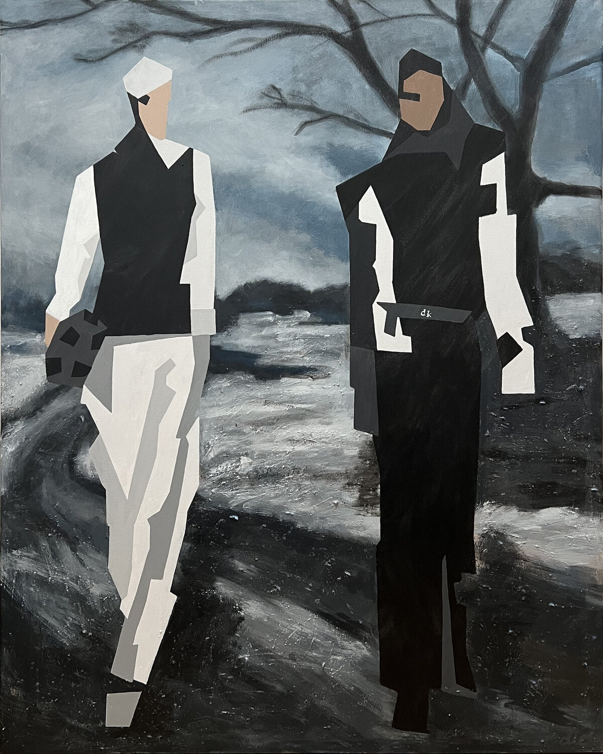 Fall Winter 2026 Dorota Kwiatkowska Original painting for sale